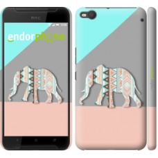 Чохол для HTC One X9 Візерунчастий слон 2833m-783