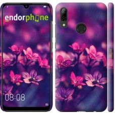 Чохол для Huawei P Smart 2019 Пурпурові квіти 2719m-+1634