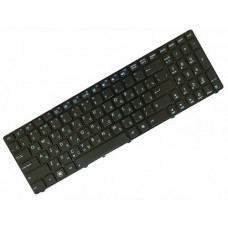 Клавіатура для ноутбука Asus K52, K52F, K52J, K52JK, G51, G53, G60, G72, G73, W90, X52, X61, A52, F50, F70 RU, Black, Frame Black (04GNV32KRU00)