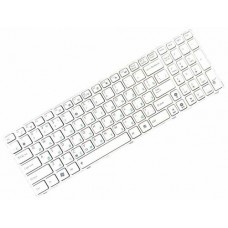 Клавіатура для ноутбука Asus K52, K52F, K52J, K52JK, G51, G53, G60, G72, G73, W90, X52, X61, A52, F50, F70 RU, White, White Framek (04GNV32KRU00)