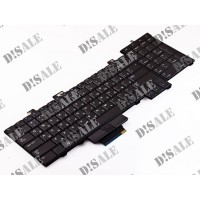 Клавіатура для ноутбука Dell Precision M6400 RU, Black, With point stick (0D119R)