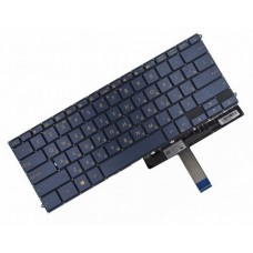 Клавіатура для ноутбука Asus ZenBook 3 Deluxe UX490UA, PWR, RU, Black, Without Frame, Backlight (0KN1-1S1RU26)