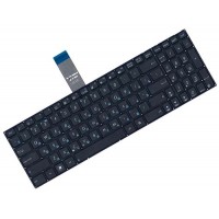 Клавіатура для ноутбука Asus X501, X550, X552 Black, Without Frame, з кріпленнями (0KNB0-6122RU00)