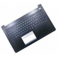 Клавиатура для ноутбука Asus X502 RU, Black, Black Top Case (0KNB0-612ARU00)