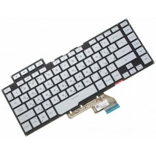 Клавіатура для ноутбука Asus GU502 series RU, Silver, Backlight (0KNR0-4619RU00)