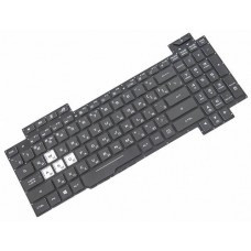Клавіатура для ноутбука Asus GL504 series RU, Black, Without Frame, Backlight (0KNR0-6614RU00)