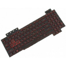 Клавіатура для ноутбука Asus FX505 series RU, Black, RED Backlight (0KNR0-661PRU00)