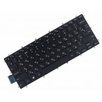 Клавіатура для ноутбука Dell Inspiron 13-5368, 14-7460, Vostro 14-5468, Latitude 3379 RU, Black, Without Frame, Backlight (0M9DMK)