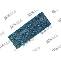 Клавіатура для ноутбука Lenovo IdeaPad Z370 RU, Black, Blue Frame (25-012960)