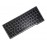 Клавіатура для ноутбука Lenovo Yoga 11S, IdeaPad S210, S215, Flex 10 RU, Black, Silver Frame (25-202910)