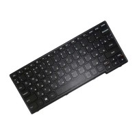 Клавіатура для ноутбука Lenovo Yoga 11S, IdeaPad S210, S215, Flex 10 RU, Black, Black Frame (25-202910)