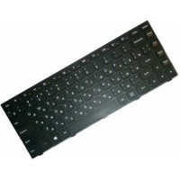 Клавіатура для ноутбука Lenovo IdeaPad G40-30, G40-45, G40-70, Z40-70, Z40-75, Flex 2-14 RU, Black, Black Frame (25-214521)