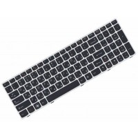 Клавіатура для ноутбука Lenovo IdeaPad G580 RU, Black, White Frame (25208185)