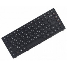 Клавіатура для ноутбука Lenovo Ideapad S300, S310, S400, S400T, S400U, S405, S410, S415, S435, M30-70, S40-70 RU, Black, Black Frame (25213422)