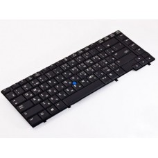 Клавиатура для ноутбука HP Compaq 6910, 6910P RU, Black, With point stick (444097-251)