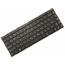 Клавіатура для ноутбука Lenovo IdeaPad Y40-70, Y40-80 RU, Black, Without Frame (5CB0F78653)