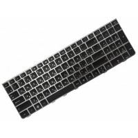 Клавіатура для ноутбука HP ProBook 4535S, 4530S, 4730S RU, Black, Gray Frame (638179-251)
