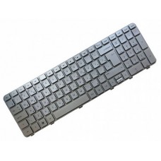 Клавіатура для ноутбука HP Pavilion DV6-6000 RU, Silver, Silver Frame (665938-251)