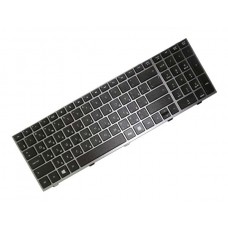 Клавіатура для ноутбука HP ProBook 4540s, 4545s RU, Black, Gray Frame (701485-251)