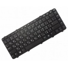 Клавіатура для ноутбука HP ProBook 430 G2, 440 G0 G1 G2, 445 G1 G2 RU, Black, Black Frame (711588-251)