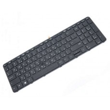 Клавіатура для ноутбука HP ProBook 450 G3, 455 G3, 470 G3, 650 G2, 655 G2, 650 G3, 655 G3 RU, Black, Backlight (841137-001)