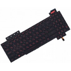 Клавиатура для ноутбука Asus FX503 series RU, Black, Backlight (90NR0GP1-R31US)