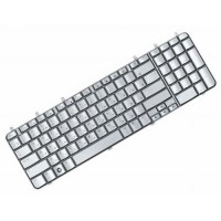 Клавіатура для ноутбука HP Pavilion DV7, DV7-1000, DV7-1051, DV7-1100, DV7-1200, DV7-1500, DV7t-1000CTO RU, Silver (9J.N0L82.10R)