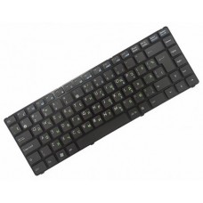 Клавіатура для ноутбука Asus UL20, UL20A, UL20FT, U20, U20A, Eee PC 1 201 RU, Black, Black frame (9J.N2K82.B0R)