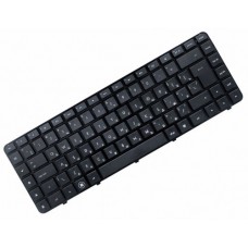 Клавіатура для ноутбука HP Pavilion DV6-3000, DV6T-3000, DV6Z-3000, DV6-3100, DV6-3200, DV6-4000 RU, Black, Frame Black (9Z.N4CUQ.00R)