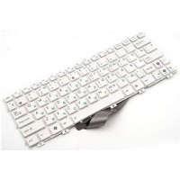 Клавіатура для ноутбука Asus Eee PC 1011 1015, 1018, X101 RU, White, Without Frame (AEEJ1700210)