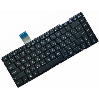 Клавіатура для ноутбука Asus X401E, X401U, X401A RU, Black, Without Frame (AEXJ1Q02010)
