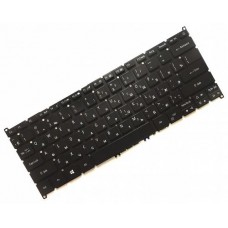 Клавіатура для ноутбука Acer Spin 5 SP513-52 RU, Black, Without Frame, Backlight (NK.I1313.03Z)