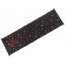 Клавіатура для ноутбука Acer Nitro 5 Spin NP515-51 RU, Black, Without Frame, Backlight (NK.I1513.08Y)