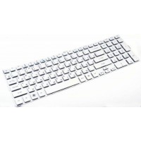 Клавіатура для ноутбука Acer Aspire 5943G, 5943, 5950G, 5950, 8943G, 8943, 8950G, 8950 RU, Silver (PK130C31004)