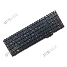 Клавіатура для ноутбука Fujitsu Amilo XA3520, XA3530, PI3625, LI3910, XI3650 RU, Black (V080329BK4)