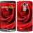 Чохол для LG G3 dual D856 Червона троянда 529c-56