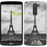 Чохол для LG G3 Stylus D690 Чорно-біла Ейфелева вежа 842m-89