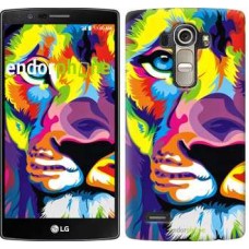 Чохол для LG G4 H815 Різнобарвний лев 2713u-118