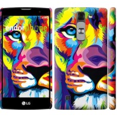 Чохол для LG G4c H522y Різнобарвний лев 2713m-389