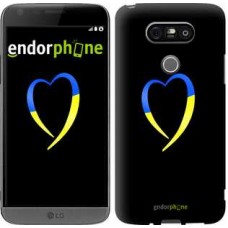 Чохол для LG G5 H860 Жовто-блакитне серце 885m-348