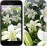 Чохол для Samsung Galaxy A3 (2017) Білі лілії 2686m-443