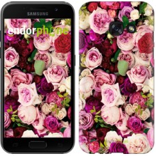 Чохол для Samsung Galaxy A3 (2017) Троянди і півонії 2875m-443