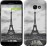 Чохол для Samsung Galaxy A5 (2017) Чорно-біла Ейфелева вежа 842c-444