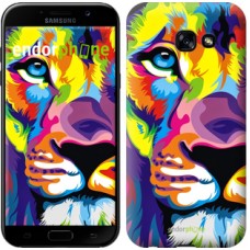 Чохол для Samsung Galaxy A5 (2017) Різнобарвний лев 2713c-444
