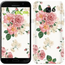 Чохол для Samsung Galaxy A7 (2017) квіткові шпалери v1 2293m-445