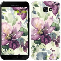Чохол для Samsung Galaxy A7 (2017) Квіти аквареллю 2237m-445