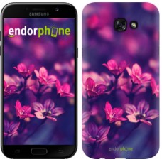 Чохол для Samsung Galaxy A7 (2017) Пурпурові квіти 2719m-445