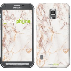 Чохол для Samsung Galaxy S5 Active G870 Білий мармур 3847u-364