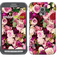Чохол для Samsung Galaxy S5 Active G870 Троянди і півонії 2875u-364