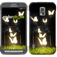 Чохол для Samsung Galaxy S5 Active G870 Сяючі метелики 2983u-364